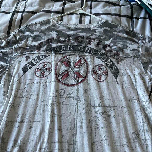 Men’s xl short sleeve affliction men’s shirt - Picture 3 of 4